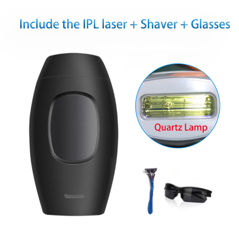 ليزر إزالة الشعر بتقنية IPL لكامل الجسم- 500،000 ومضة
