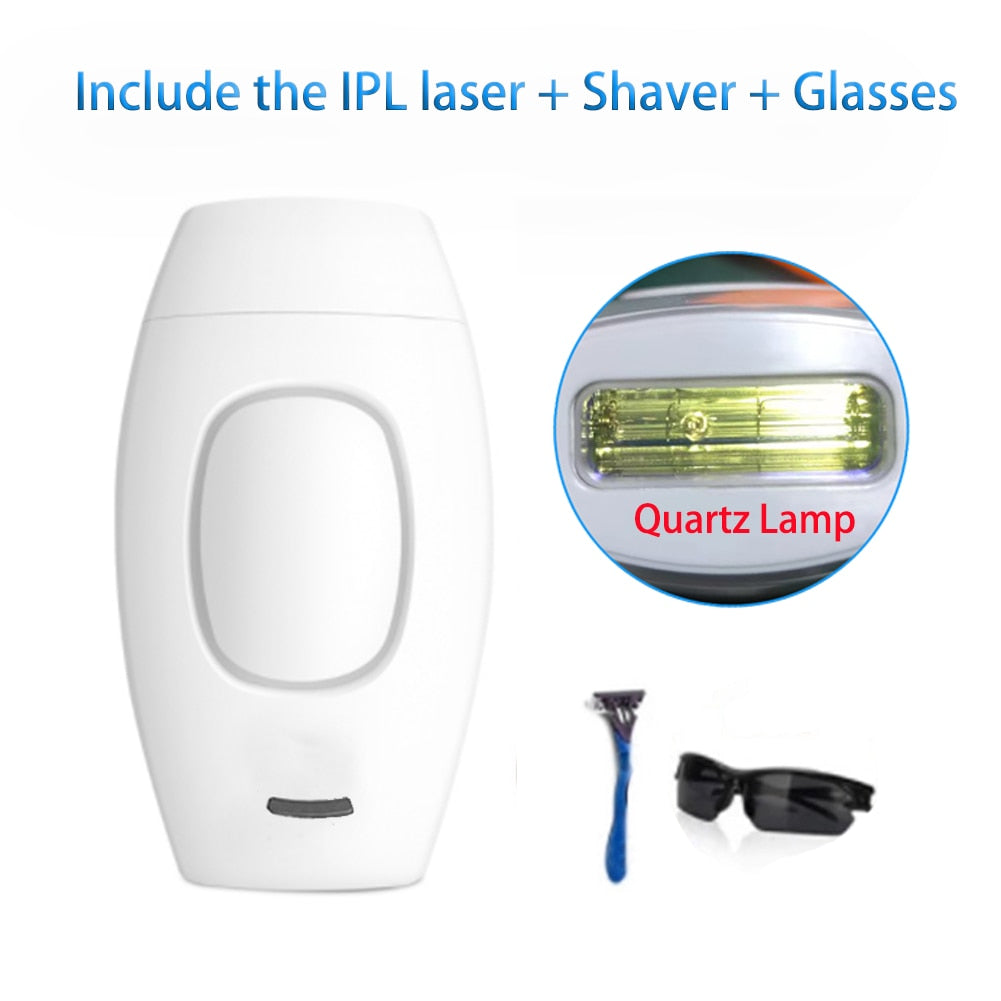 ليزر إزالة الشعر بتقنية IPL لكامل الجسم- 500،000 ومضة
